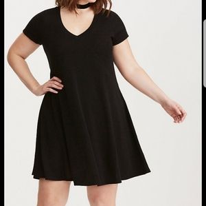 Torrid v neck sweater dress